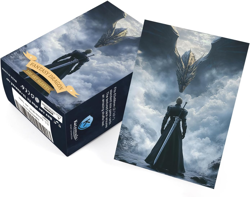 100 MTG Card Sleeves with 100 Inner Sleeve, Textured Back Art Sleeves, Fit St... - Image 5