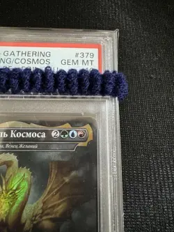 Psa10 Pop1 Mtg Ghidorah, King Of The Cosmos Foil Russian Ru - Image 3