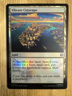 Vibrant Cityscape - Foil - SPM - MTG - EN - NM - 0188 - Image 1