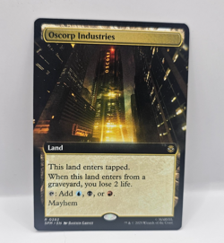 Oscorp Industries NM Extended Art Regular #282 MTG Marvel's Spider-Man - Image 1