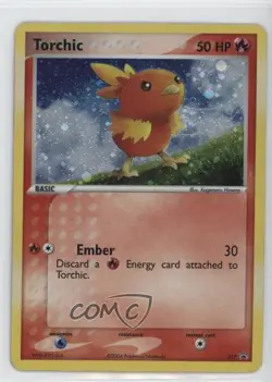 Cosmos Holo - Torchic (EX Deck Tins) Pokemon Nintendo Black Star Promo #017 2002 - Image 1