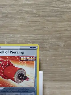 Single Strike Scroll of Piercing 154/198 Reverse Holo Chilling Reign Pokemon TCG - Image 3