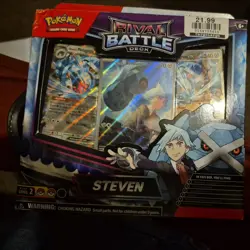 Pokemon Rival Battle Deck Steven's Beldum Illustration Metagross Ex New In Hand! - Image 1