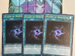 Yugioh 3x Allure of Darkness Ultra Rare BROL-EN088 Brothers of Legend 1st Ed NM - Image 1