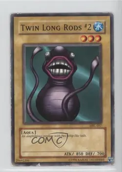 Twin Long Rods #2 Unlimited YuGiOh Magic Ruler Booster #MRL-057 2002 READ - Image 1
