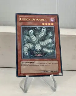 Yugioh! Fusion Devourer - STON-EN020 - Unlimited - Ultimate Rare Lightly Played - Image 1