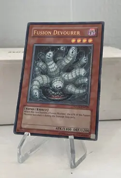 Yugioh! Fusion Devourer - STON-EN020 - Unlimited - Ultimate Rare Lightly Played - Image 3