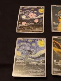6 Pokemon X Van Gogh - Pokemon Fan Art Cards - Image 2