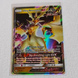 Ultra Necrozma GX 95/131 Forbidden Light NM Ultra Rare Pokemon Card - Image 1