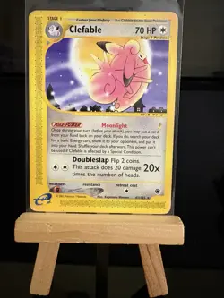 CLEFABLE - 41/165 Expedition Base Set MP - Regular Rare - Pokemon TCG Card - Image 1