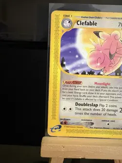 CLEFABLE - 41/165 Expedition Base Set MP - Regular Rare - Pokemon TCG Card - Image 2