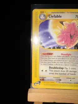 CLEFABLE - 41/165 Expedition Base Set MP - Regular Rare - Pokemon TCG Card - Image 5