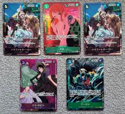 ONE PIECE Card Game EXTRA Anime 25th collection EB02 Nami Law Robin japanese - Image 1