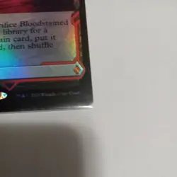 Foil Bloodstained Mire Zendikar Rising Expeditions NM - Image 2