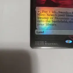 Foil Bloodstained Mire Zendikar Rising Expeditions NM - Image 3