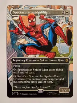 Spectacular Spider-Man R0014 Regular (Borderless) Marvel's Spider-Man NM - Image 1