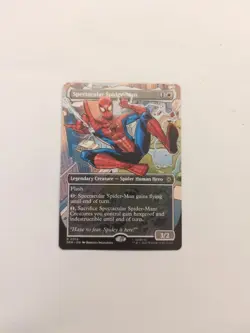 Spectacular Spider-Man (Borderless) Marvel's Spider-Man Regular NM MTG - Image 1