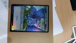 MTG Magic AFR FOIL Token FAERIE DRAGON/TREASURE - Image 1