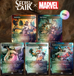 Foil VENOM UNLEASHED Colors Marvel's Spider-Man Secret Lair Drop SLD MTG PRESALE - Image 1