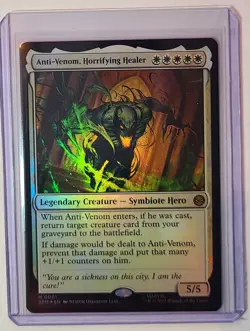 Anti-Venom, Horrifying Healer Marvel's Spider-Man Foil - Image 1