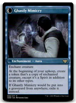 MTG Mirrorhall Mimic R Innistrad: Crimson Vow 68 LP - Image 2