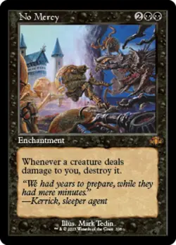 No Mercy (Retro) [Dominaria Remastered] Lightly Played Foil - Image 1