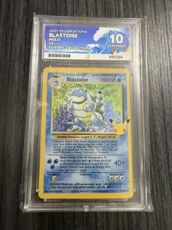 Blastoise 2/102 Holo Pokemon Celebrations 25th Anniversary - Pokemon TCG ACE 10 - Image 1