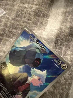 *RIPPED* Steven's Beldum #207 - Scarlet & Violet - Black Star Promo - Pokemon - Image 3