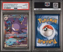 Pokemon TCG: Destined Rivals - Team Rocket's Crobat EX 234/182 SIR PSA 10 - Image 5