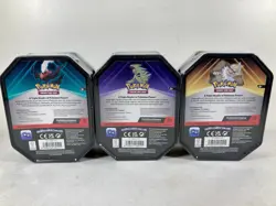 LOT OF 3 Pokemon TCG Triple Whammy Tin Set TYRANITAR SLAKING DARKRAI NEW SEALED! - Image 5