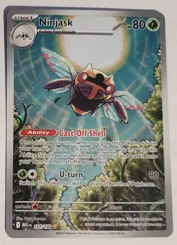 Ninjask 137/132 Illustration Rare Mega Evolution English Pokemon TCG - Image 1