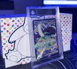 Pokemon Scarlet and Violet Great Tusk Ex 072 Promo Ultra Rare Graded Beckett 9.5 - Image 1