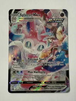 2022 Pokemon SWSH Brilliant Stars Sylveon VM Trainer Gallery #TG15/TG30 - Image 1