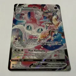 2022 Pokemon SWSH Brilliant Stars Sylveon VM Trainer Gallery #TG15/TG30 - Image 2