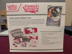 New Pokemon White Flare ETB Regular Elite Trainer Box TCG Sealed - Image 2
