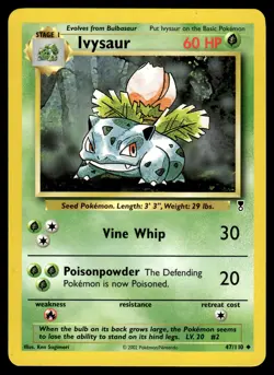 Ivysaur #047/110 Legendary Collection Pokemon Near Mint or Better - Image 1