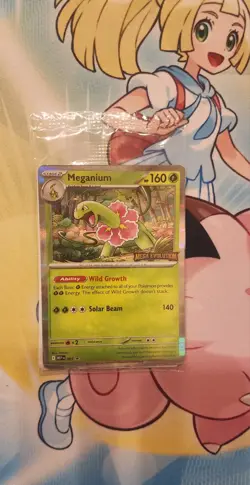 Pokemon Mega Evolution Prerelease STAFF Promo (Set of 4) SEALED - Image 1