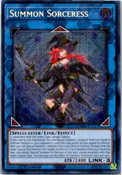 Summon Sorceress BLMM-EN157 Yu-Gi-Oh! Near Mint - Image 1