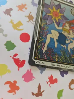 Pokai Gaku Gym Leader Misty Ultra Rare 154/152 ART YEUH Pokemon Fan Art card - Image 2