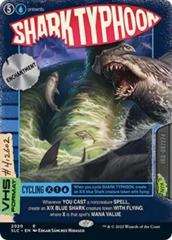 Shark Typhoon - Near Mint MTG Secret Lair: 30th Anniversary Countdown Kit - Image 1