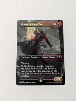 Rowan, Scion of War (Borderless) Wilds of Eldraine Regular - Image 1