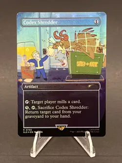 Codex Shredder (Rainbow Foil) #790 Secret Lair Drop Series 250001 - Image 1