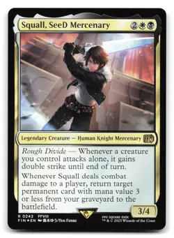 Squall, SeeD Mercenary (Foil) #243 Final Fantasy - Image 1