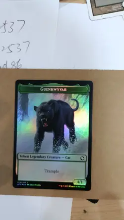 MTG Magic AFR FOIL Token SPIDER/GUENHWYVAR - Image 2