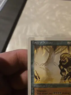 MTG Revised Force of Nature ~ M/NM ~ Never Played - Image 2