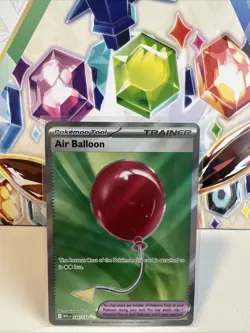 Air Balloon 166/132 Ultra Rare Trainer Full Art - Pokemon TCG Mega Evolution NM - Image 1