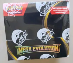 Pokemon TCG Mega Evolution ENHANCED BOOSTER BOX Factory Sealed 36 Packs (Crease) - Image 1