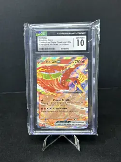 CGC 10 GEM MINT Ho-Oh ex 007/034 TCG Classic Charizard Deck Holo Pokemon 2023 - Image 1
