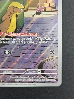 Gumshoos 153/132 Illustration Rare Pokemon Mega Evolution NM - Image 4