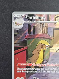 Gumshoos 153/132 Illustration Rare Pokemon Mega Evolution NM - Image 5